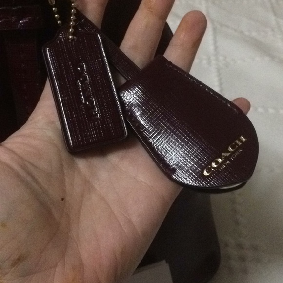 Coach Peyton Cora patent satchel - Picture 2 of 8